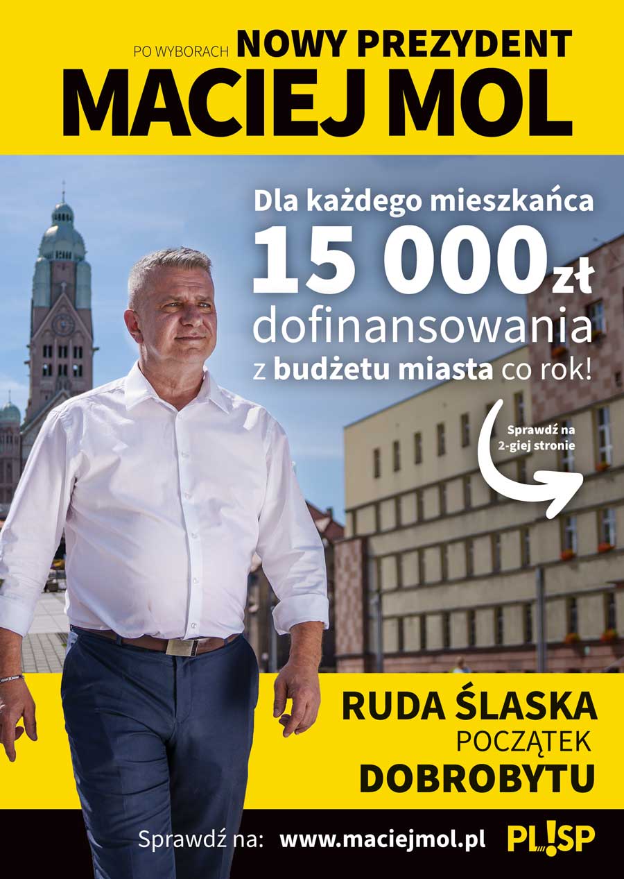 Maciej Mol Ruda Śląska Strajk przedsiębiorców Polska Liberalna